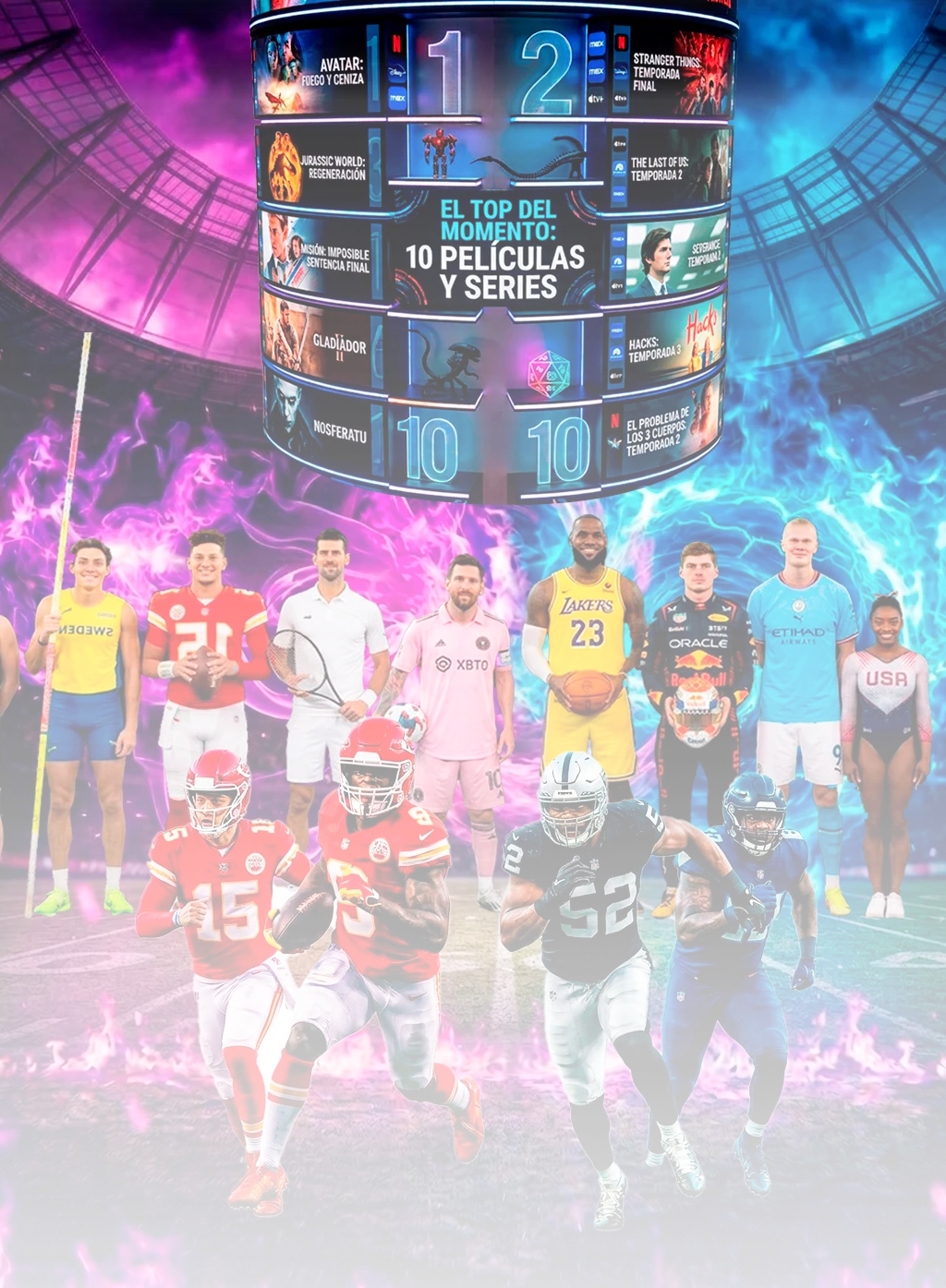 Sunset TV: el top del momento en películas, series y deportes en vivo