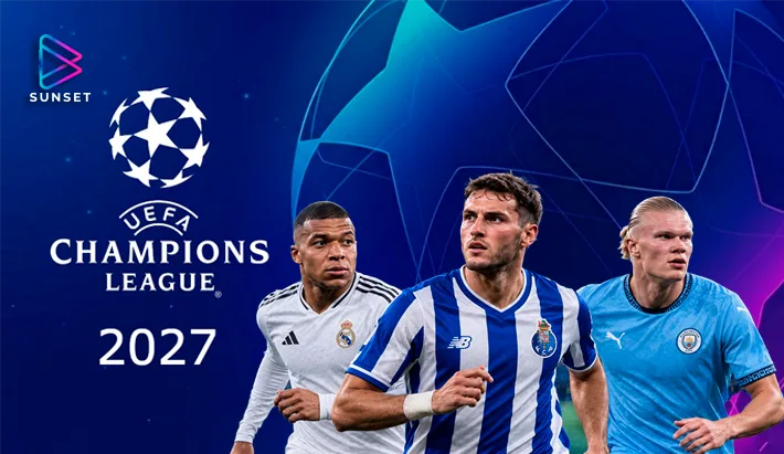Champions league en Sunset TV